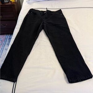 Ruby Rd. Women’s Relaxed Black Jeans